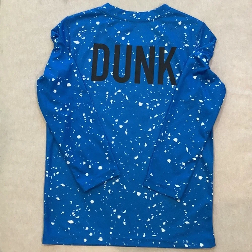 Rockets of Awesome - Rashguard - Boys’ Size 6/7 Blue/White/Black Swimwear
